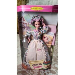 Barbie Pioneer Doll, 2nd Edition, American Stories, Collector, 1995, #14756, NOS